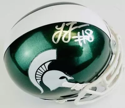 Lawrence Thomas Signed Michigan State Spartans Mini Football Helmet Autograph K1 • $53.99