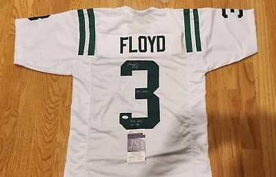 Michael Floyd Signed Autographed White #3 Jersey Notre Dame Irish Stats JSA • $89.99