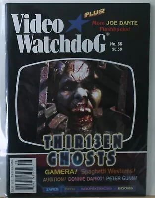 VIDEO WATCHDOG MAGAZINE No 86 Thirteen Ghosts/Audition • $6.95