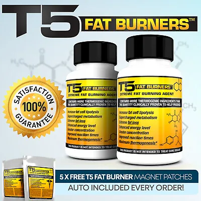 X2 Biogen T5 Fat Burners Pills -strong Legal Slimming Pills & Diet Capsules • £15.97