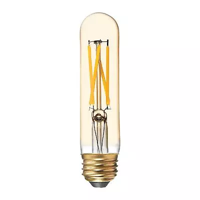 GE Lighting 36578 Amber Glass Light Bulb LED Vintage Style Dimmable T9 Tube 6 • $14.77