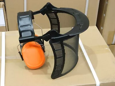 Contractor Chainsaw Brushcutter Face Shield Safety Visor Ear Muff Combo  • $34.95