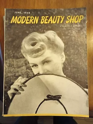 Modern Beauty Shop Magazine June 1940 • $99