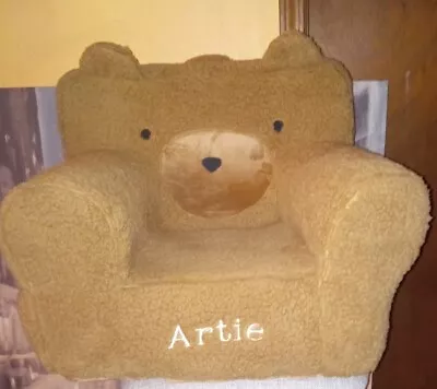 Pottery Barn KIDS My First Anywhere Chair Slipcover Brown  Bear *Artie Open Box  • $29.99