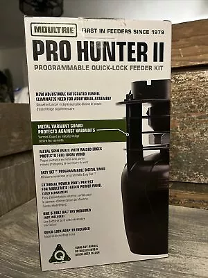 Moultrie Pro Hunter 2 II Deer Feeder Kit Hunting BRAND NEW IN BOX Programmable • $40
