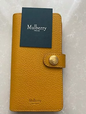 Brand New : MULBERRY Apple IPhone X Flip Case In Amber With Cr Card Slips : New • £24.99