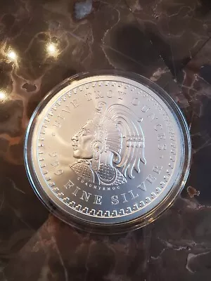 Aztec Calendar 5 Oz. Silver Coin In New Airtite Capsule • $175