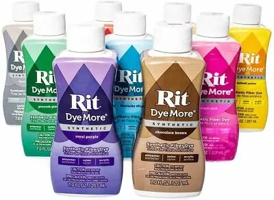 Rit DyeMore 7 Oz. Synthetic Liquid Fiber Dye Clothing Décor Crafts Fabric 1 Pack • $10.46