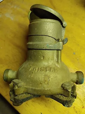 Vintage Brass Water Meter Neptune Trident 5/8” Complete • $40