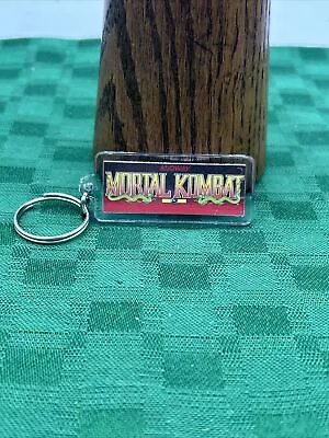 Mortal Kombat  Arcade Marquee Coin Door Accessory Keychain 1992 • $11.61