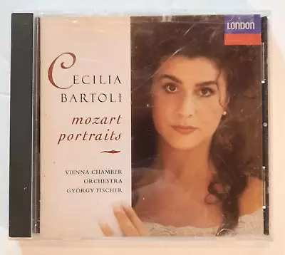 Cecilia Bartoli - Mozart Portraits -  György Fischer Vienna Chamber Orch. CD • $12.95