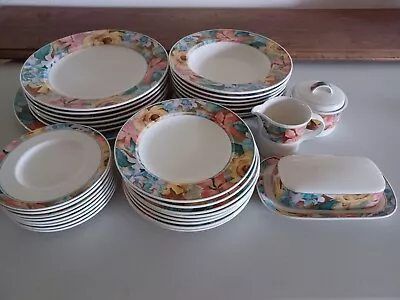 Mikasa Garden Rhapsody CAC85 Intaglio Dinner Salad Plates Cups Various Options • $14.99