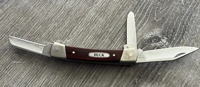 Vintage U.S.A. BUCK  703  Three Blade Folding Knife • $37.49