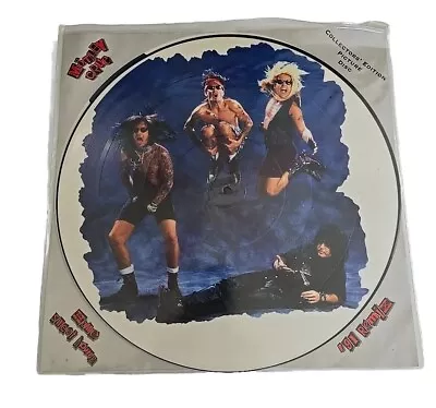 Motley Crue Home Sweet Home Collector's Edition Picture Disc Vintage 1991 Remix • $30