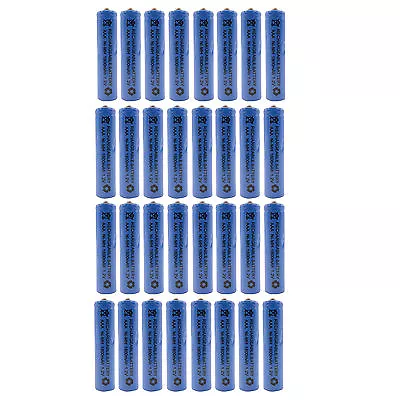 32 Pcs AAA 1800mAh Ni-MH 1.2V Rechargeable Battery Cell MP3 Toy Blue US Stock • $22.43