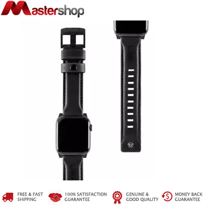 UAG Apple Watch Leather Range Strap 44 / 42mm - Black • $80.95