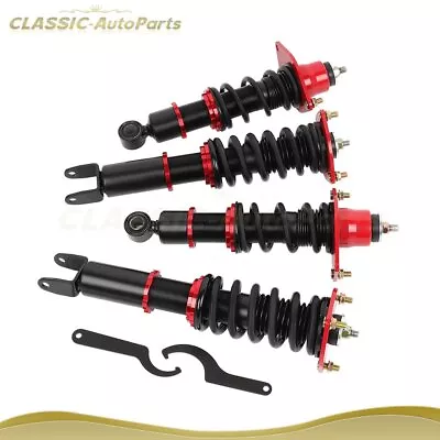 Coilovers Shocks Suspension Springs Kits For 2004-2011 Mazda RX-8 Red Adj Height • $243.89