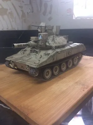 £70 • Buy 1/35 US M551 Sheridan 1991 Gulf War Model Tank Kit Built And Painted