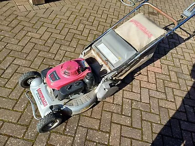 HONDA LAWNFLITE PRO 553 HRS-Pro LAWNMOWER Self Propelled With Roller & Grass Box • £150