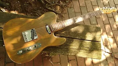 Telecaster Mocha Custom Body With A 2011 MIM SE Fender Neck • $645