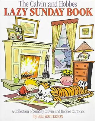 £4.90 • Buy Calvin And Hobbes' Lazy Sunday Book: A Collection Of Sunday Calvin And Hobbes Ca