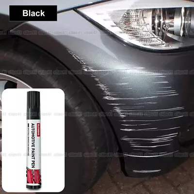 Black Car Scratch Repair Paint Pen Vehicle Touch Up Pen Clear Remover Accessory • $5.49
