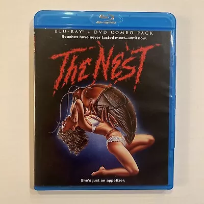 THE NEST-(Blu-ray/DVD Combo Pack)-1987-Scream Factory-Horror-Roaches • $12.87