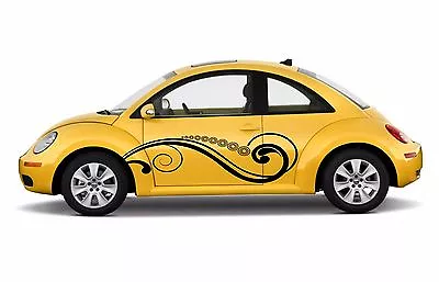 Circles Swirl Shape Vinyl Decal Camouflage Reflective Sticker Truck Car Vehicle  • $172.55