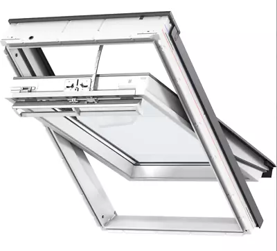 VELUX GGU MK04 007021U White Polyurethane INTEGRA Electric Window 78 X 98 Cm • £499.30