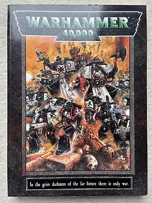 Warhammer 40000 40K Games Workshop Rule Book 1998 • £10