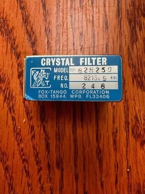 Vintage Fox Tango/INRAD CW Crystal Filter • $49.99