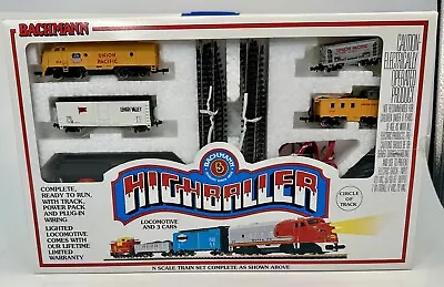Bachmann Highballer N Scale Train Set Santa Fe Locomotive Engine Southern 3 Cars • $106.64