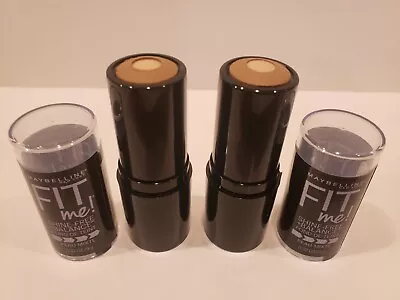 Maybelline~Lot Of 2 Fit Me Shine Free+Balance Foundation Stick~#330Toffee Carame • $14.99