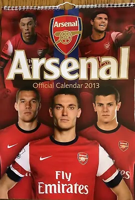 £3.99 • Buy Arsenal Calendar 2013