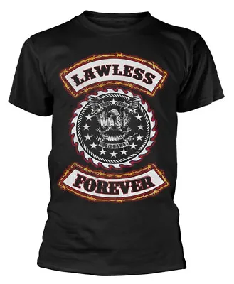 £15.49 • Buy WASP Lawless Forever T-Shirt - OFFICIAL