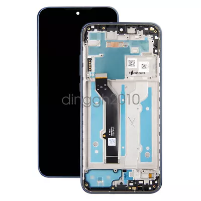 For Motorola Moto E7 2020 XT2052 XT2052-6 Replace LCD Display Touch Screen Frame • $29.99