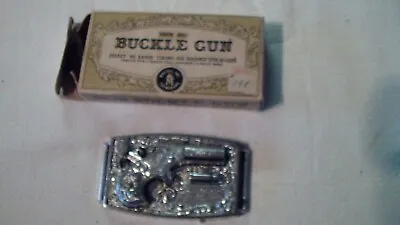 Mattel Shootin Shell Derringer Buckle Gun Remington Derringer Toy Gun 1959 • $120