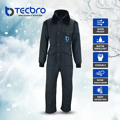 Tecbro Chill Bloc Men's Insulated Coverall Extreme Cold Weather Freezer Suit -50 • $285