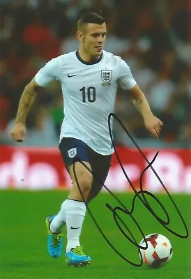 ENGLAND & ARSENAL: JACK WILSHERE SIGNED 6x4 ACTION PHOTO+COA • £4.99