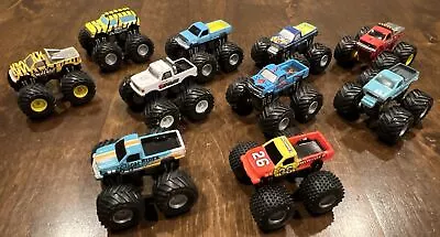 Micro Machines Tuff Trax Monster Truck Galoob Lot Of 10 Rare HTF Trucks • $100