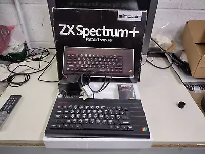 Sinclair Spectrum+ ( Plus ) [Rare Vintage Boxed Tested] • £120