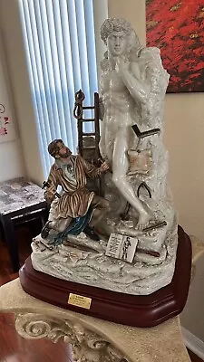 DAVID Di Michaelangelo LARGE VERY DETAILED Statue Sculpture Limited Edition #531 • $2750