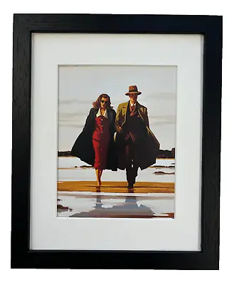 Jack Vettriano FRAMED Print - The Road To Nowhere - Black Frame Sexy Erotic RARE • £18.75