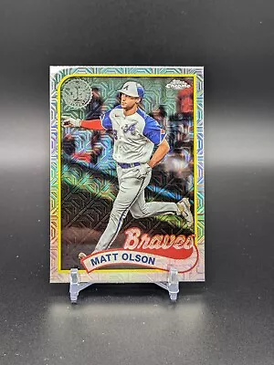 Matt Olson 2024 Topps 1989 Insert Mojo Refractor Parallel #T89C-72 • $1.95