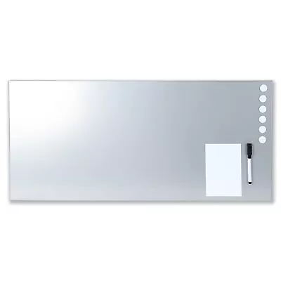 STEELMASTER By BankSupplies Magnetic Bulletin Board | 30 X 14 Inches | Silver... • $82.86