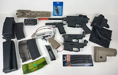 Large Airsoft Mixed Lot (Matrix Krytac) Many Magazines • $119