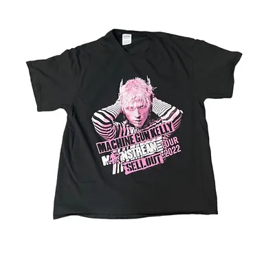 2022 Machine Gun Kelly Mainstream Sellout Official Tour T-Shirt Large MGK • $19.99