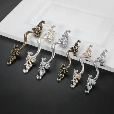 $6.70 • Buy 1PC Retro Door Knob Handle Pull Kitchen Cabinet Cupboard Wardrobe Furniture
