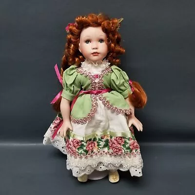 VTG 1998 Kelly's Irish Adventure Wind Up Chime Porcelain 15  Doll Patricia Rose • $9