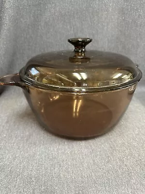 Corning Ware Vision 5 Quart Stock Pot Dutch Oven 4.5 Liters EUC • $48